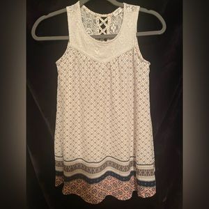 Eyeshadow girls Lined Dress, Size 8